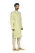 Indian Cotton Kurta Pajama in White
